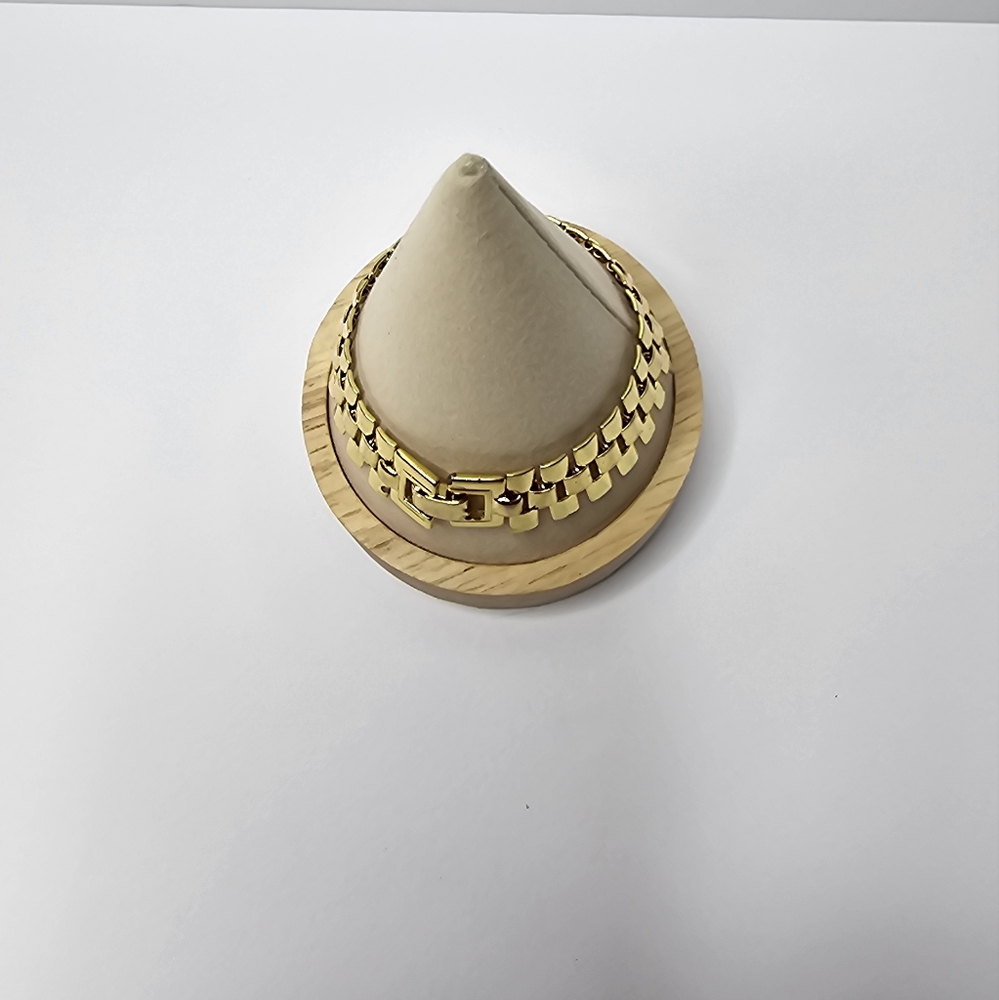 Monet VTG Chunky Unisex Gold Chain Bracelet - Picture 7 of 14